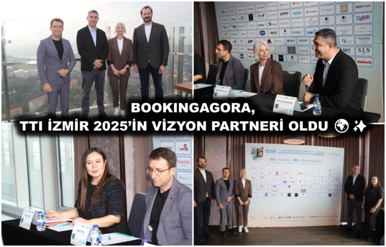 Bookıngagora, TTI İzmir 2025’İn Vizyon Partneri OLDU