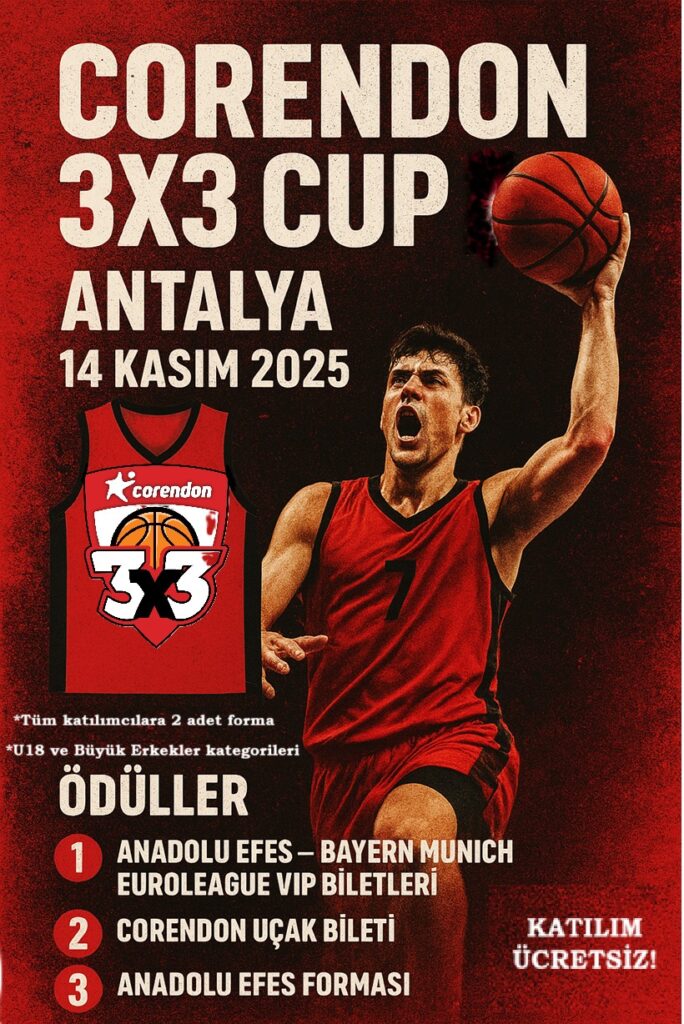 Corendon 3×3 Cup EuroLeague heyecanı öncesi Antalya’da